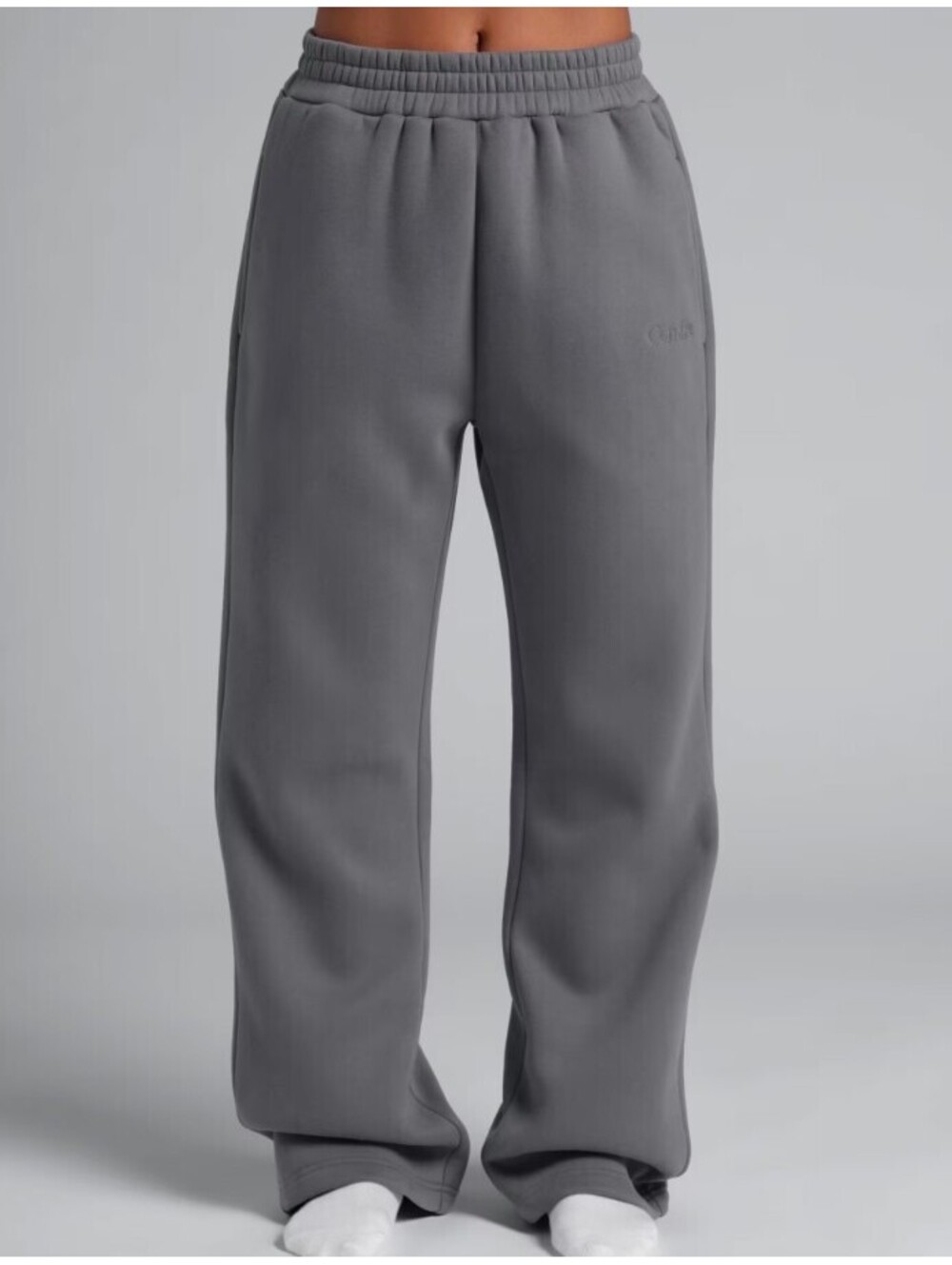 COMFRT NWOT Signature Straight Leg Sweatpants Steel Gray Size [L]